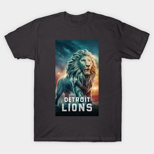 Detroit Lions T-Shirt by TshirtMA